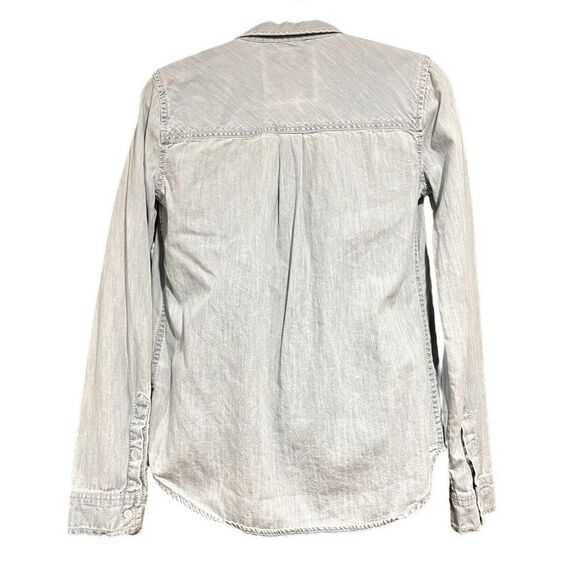 SO Perfect Denim Button Shirt Junior’s XS - Picture 2 of 3